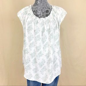 LC Lauren Conrad Pleated Top